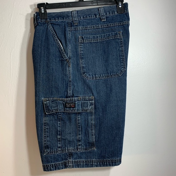 Wrangler Shorts Wrangler Hero Denimjean Denim Cargo Shorts Men 38